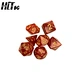 polyhedral dice set  dnd dice set acrylic  custom marbled dice